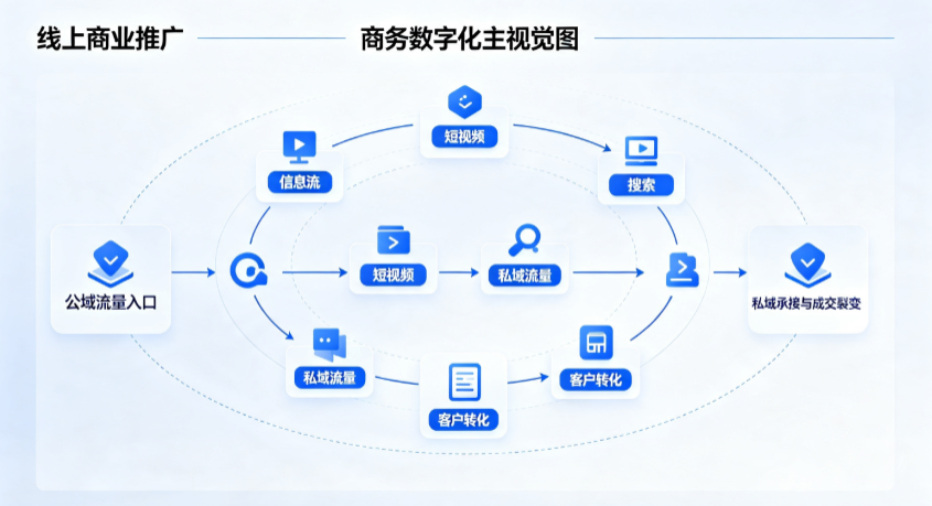 随州线上商业推广怎么做？全域流量闭环搭建与低成本转化实战指南